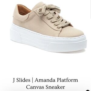 Jslides Amanda platform tennis shoes